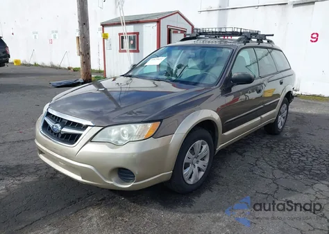 2008 Subaru Outback из США, поврежденный, VIN 4S4BP60C887322191